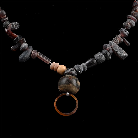 Roman and Other Mixed Glass Bead Necklace String