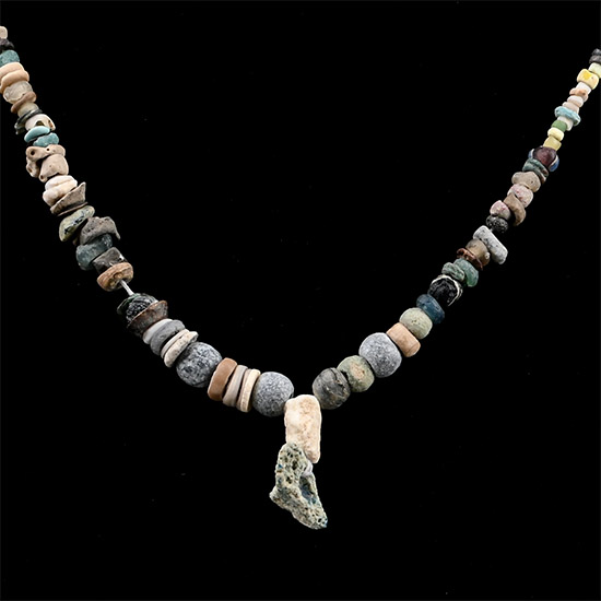 Roman and Other Mixed Glass Bead Necklace String