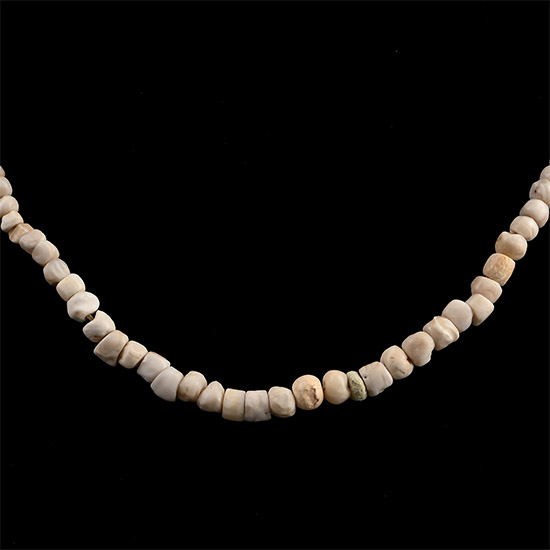 Western Asiatic and Other Mixed Stone Bead Necklace String