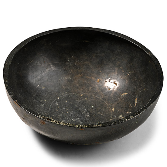 Western Asiatic Bronze Bowl with Heavy Rim