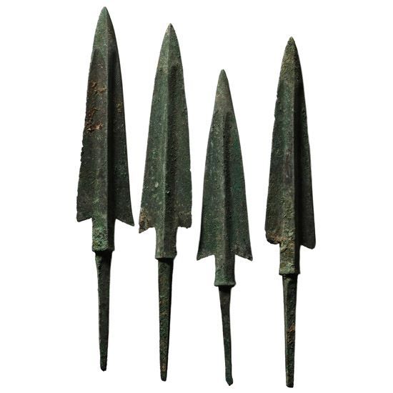 Western Asiatic Bronze Arrowhead Collection