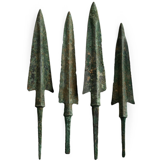 Western Asiatic Bronze Arrowhead Collection