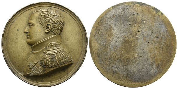 France. Napoleon Bonaparte AE Restrike Medal.
