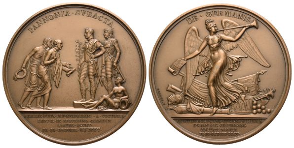 France. First Empire, Napoléon I AE Medal.