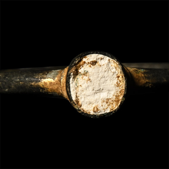 Medieval Silver-Gilt Ring