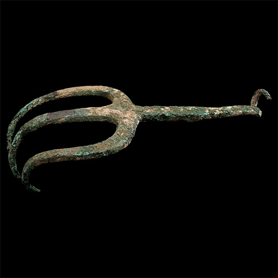 Bronze Age Copper Trident