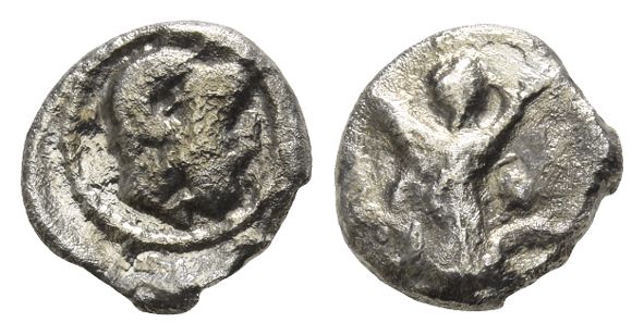 Kyrenaika, Kyrene AR Hemidrachm.