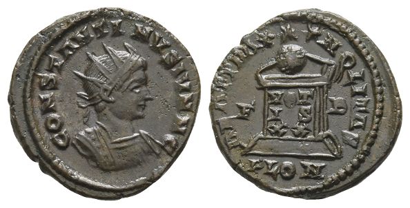Constantine II, as Caesar, BI Nummus.