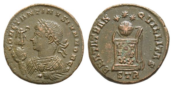 Constantine II, as Caesar, BI Nummus.