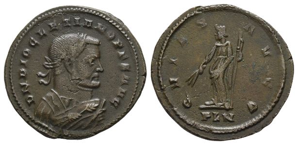 Diocletian BI Nummus.