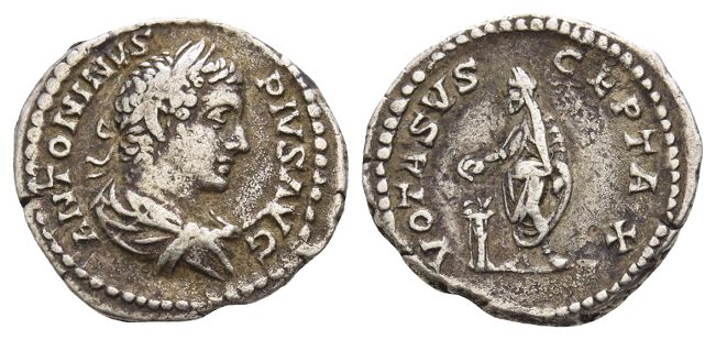 Caracalla AR Denarius.