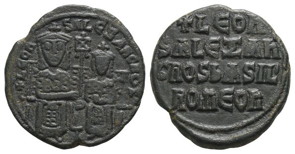 Leo VI the Wise, with Alexander AE Follis.