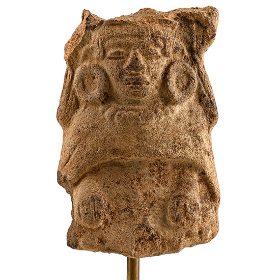 Pre-Columbian Ceramic Maya Dignitary Figure