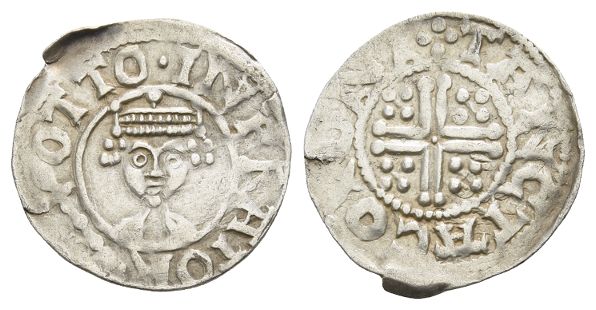 German States. Dortmund, Otto IV Holy Roman Emperor and Duke of Brunswick AR Pfennig.