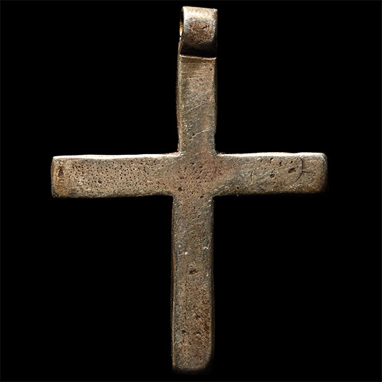 Post Medieval Silver Cross Pendant