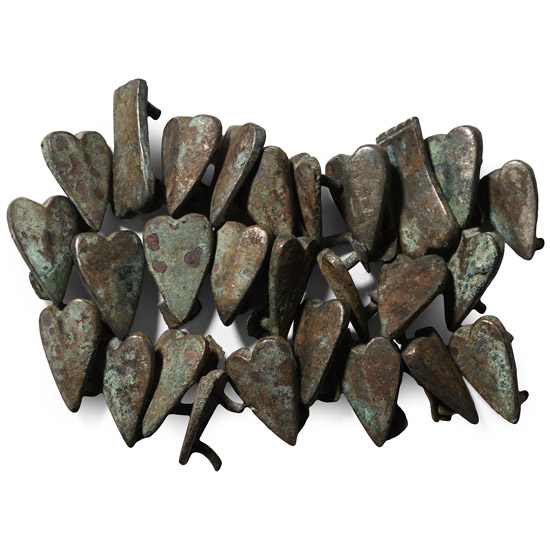 Viking Age Silver Horse Harness Mount Collection