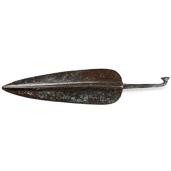 Luristan Bronze Leaf-Shaped Spearhead