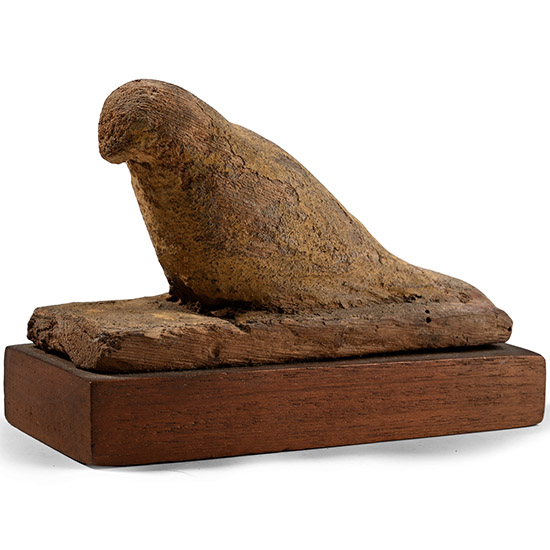 Egyptian Wooden Hawk