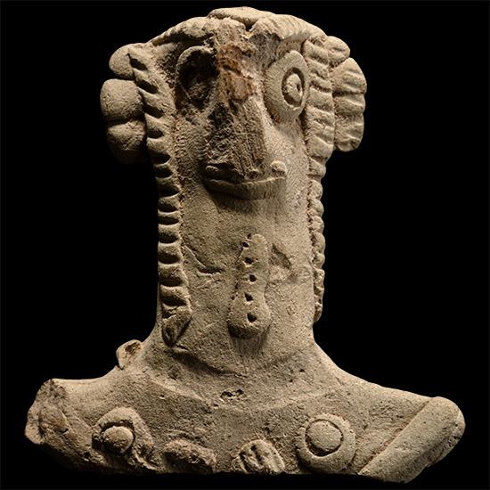Syro-Hittite Terracotta Bust