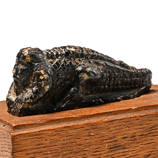 Romano-Egyptian Stone Crocodile Figure