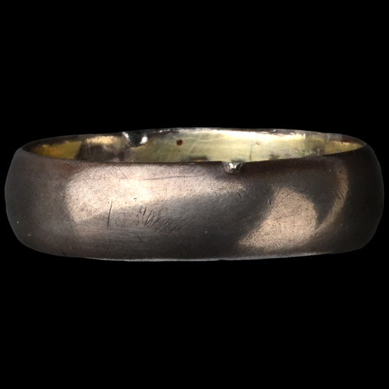 Tudor Period Silver-Gilt LOVE GOD Posy Ring