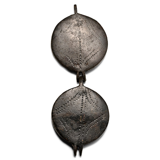 Medieval Bronze Pocket Mirror Case