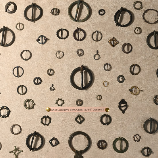 Tudor Period and Other Collection of Ring Brooches