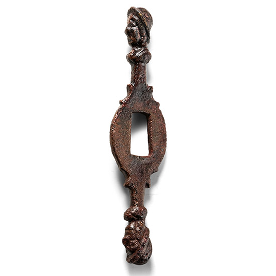 Stuart Bronze Dagger Guard with Busts