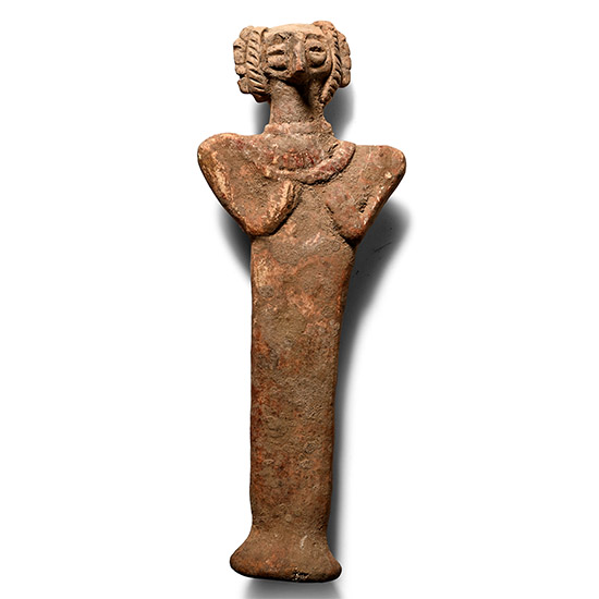 Large Syro-Hittite Terracotta Fertility Figure