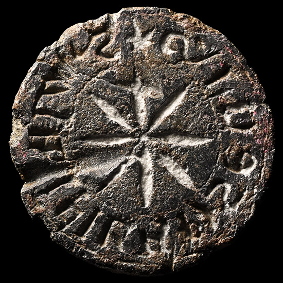 Medieval Lead Seal Matrix of William Son of Ansell