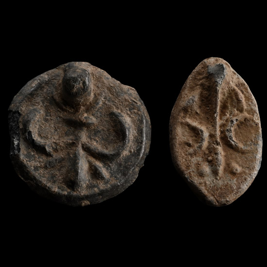 Medieval Lead Seal Matrix Blank Group