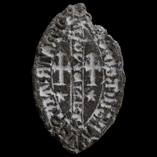 Large Medieval Lead Seal Matrix for The Community of the Brothers of St. Thomas’s Hospital