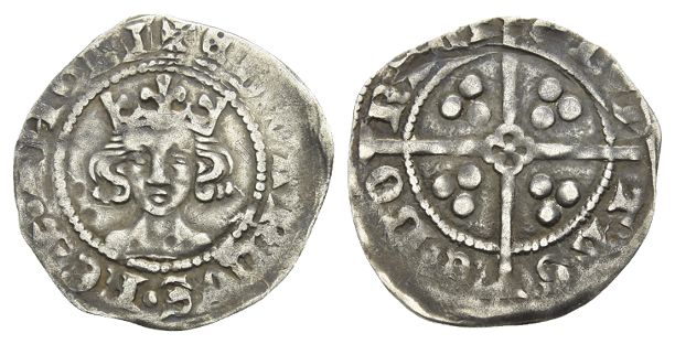 England. Plantagenet, Edward III AR Penny.