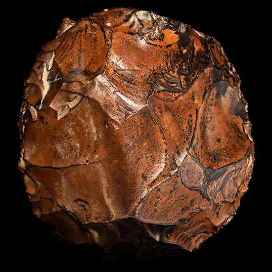 Egyptian Stone Age Knapped Ovate Hand Axe from Thebes