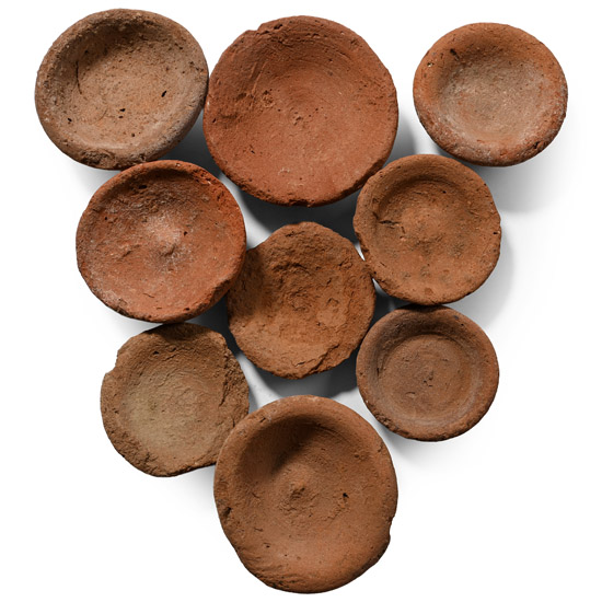 Romano-Egyptian Miniature Pottery Offering Bowl Collection