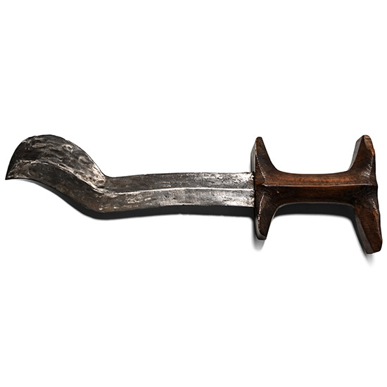 Large Beja Ham-Stringing Curved Knife