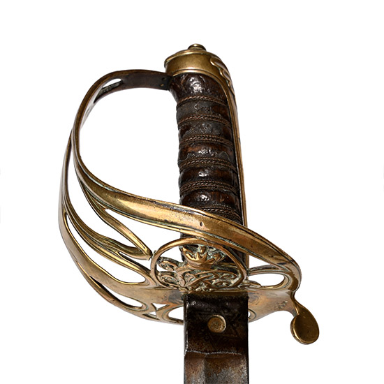 British Infantry Officers Sword and Scabbard of John Ernest Pierson