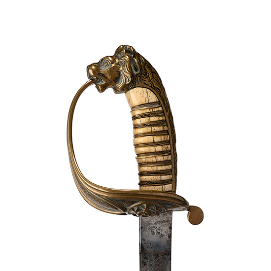 Turkish Naval Officers Dress Sword with Scabbard