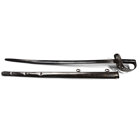 British Heavy Cavalry Troopers Sword with Scabbard