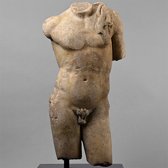 Roman Marble Torso of Weary Hercules