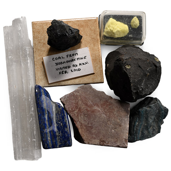 Mixed Mineral Specimen Collection