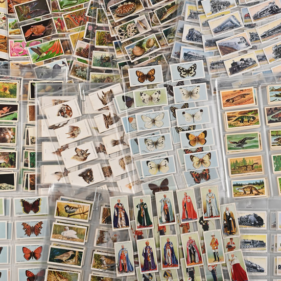 Ten British Cigarette Card Sets