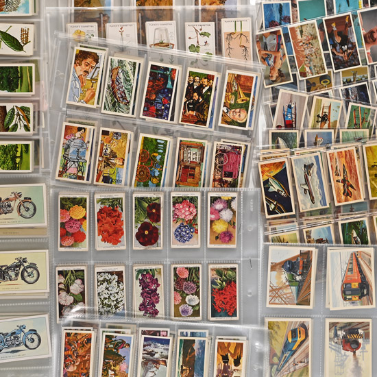 Ten British Cigarette Card Sets