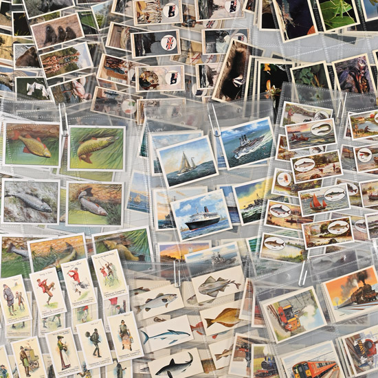 Ten British Cigarette Card Sets