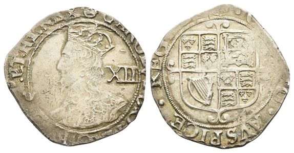 England. Stuart, Charles I AR Shilling.