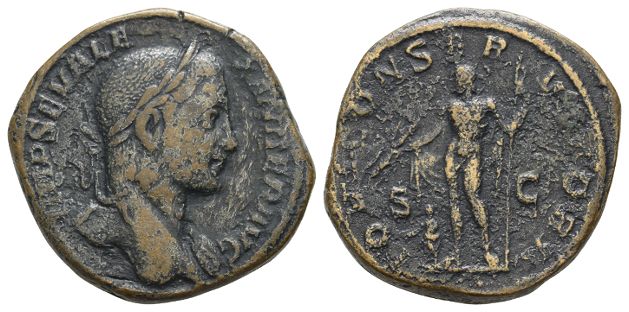 Severus Alexander AE Sestertius.