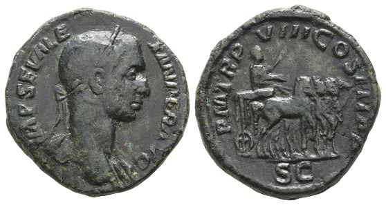 Severus Alexander AE Sestertius.