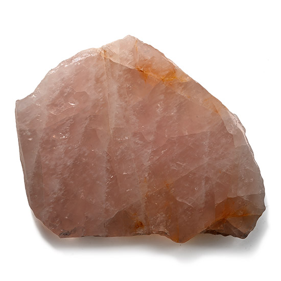 Rose Quartz Mineral Display Slice