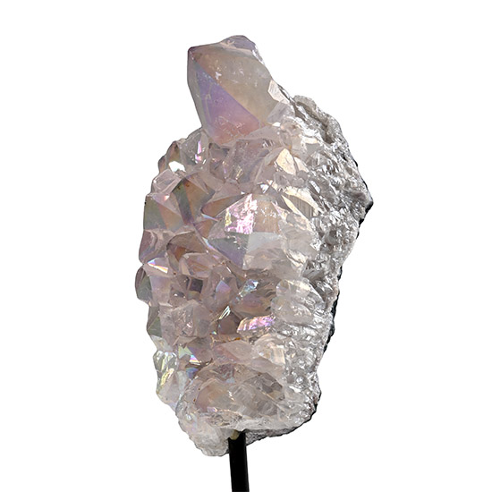 Aura Quartz Crystal Display on Stand