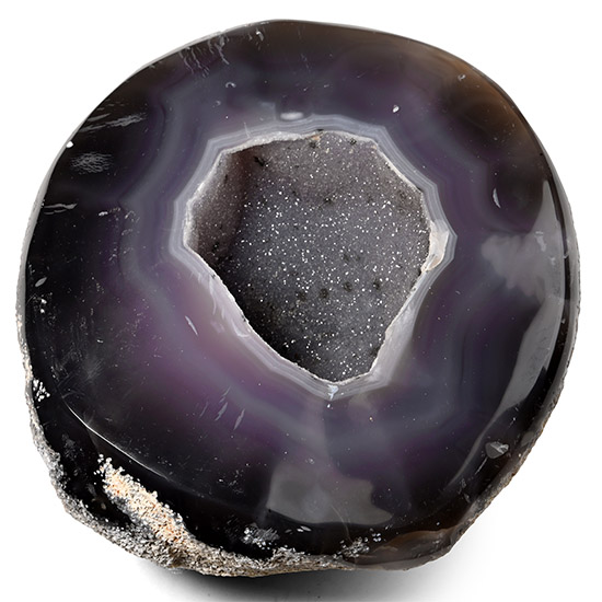 Agate Nodule Mineral Display Specimen